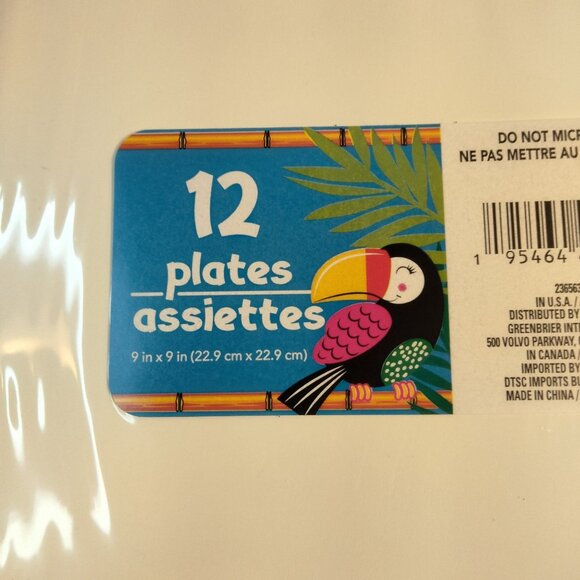 Summer Vibes Flamingo Party 24 Plates 25 Napkins Lets Flamingle Table Scatter - Picture 6 of 11